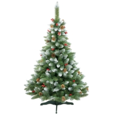 Choinka Sosna diamentowa + Szyszki Jarzębina 220cm