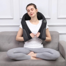 Masażer naramienny Shiatsu 3D podgrzewany 12V/230V