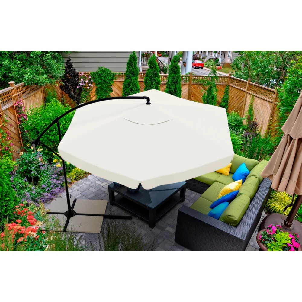Parasol ogrodowy na wysięgniku 350cm + Pokrowiec