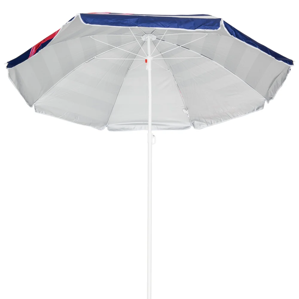 Parasol plażowy składany łamany z flamingiem 180cm