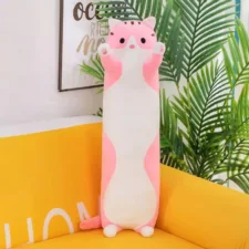 Poduszka maskotka pluszak długi kotek Lucek 70cm