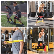 Zestaw 5 taśm / gum do ćwiczeń fitness