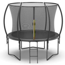 Trampolina ogrodowa BLACK + Drabinka 244cm 8ft