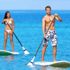 Deska SUP do pływania pompowana 315x76cm