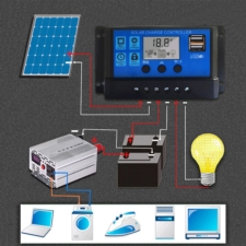 Panel słoneczny bateria słoneczna 100W + Regulator