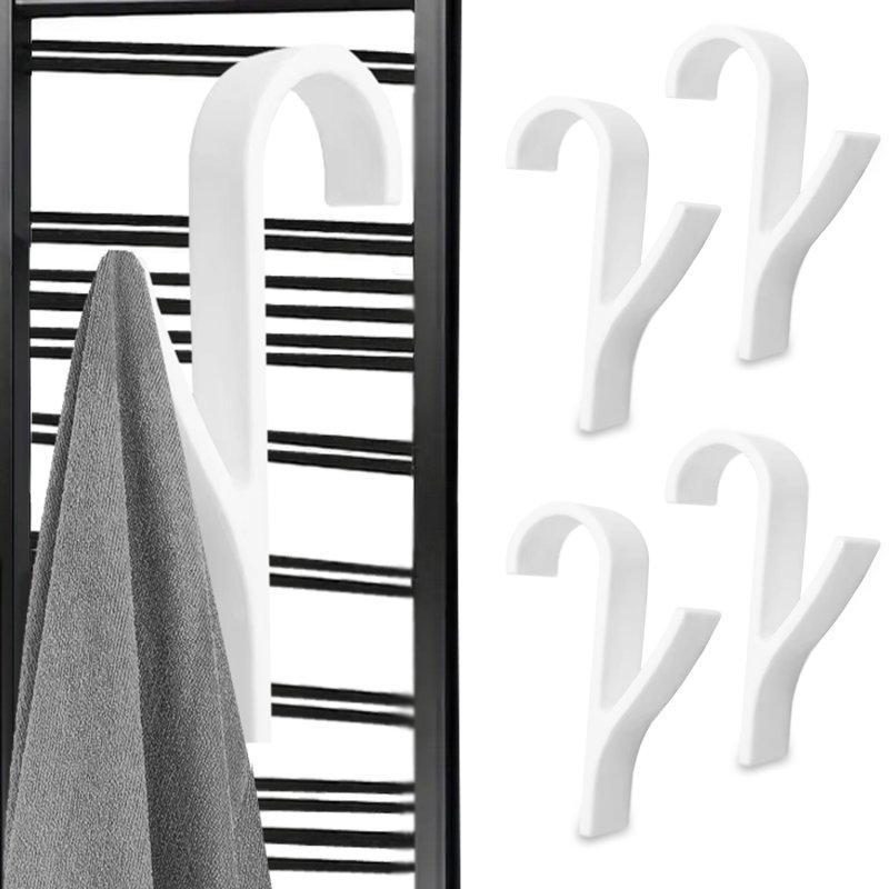 Haczyki na ręcznik na kaloryfer 4 sztuki