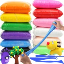 Piankolina magiczna masa plastyczna 12 sztuk + Akcesoria