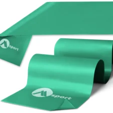 Guma do rehabilitacji taśma oporowa 0,25mm 5-7kg Zielona