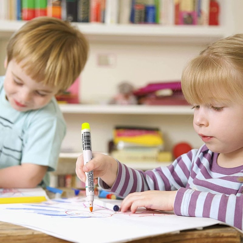 Markery do malowania po wodzie 8 sztuk + Łyżka