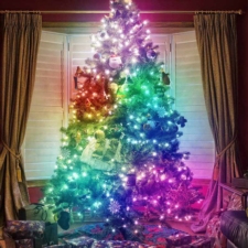 Lampki druciki na baterie 50 LED Wielokolorowe