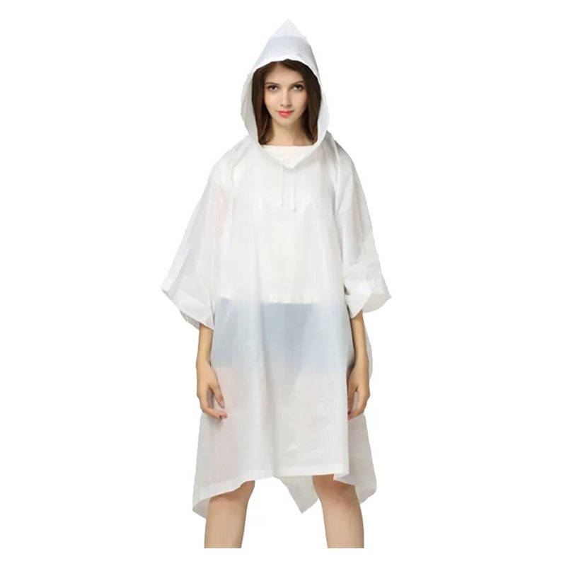 Poncho przeciwdeszczowe kieszonkowe wodoodporne