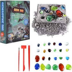 Zabawa w archeologa zabawka wykopaliska diamentów