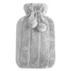 Termofor z imitacją futra 2L szary