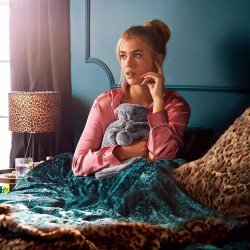 Termofor z imitacją futra 2L ciemny szary