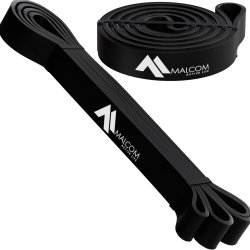 Guma oporowa do ćwiczeń gumy Powerband Czarna