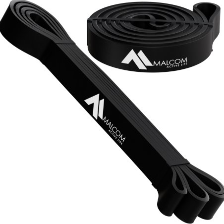 Guma oporowa do ćwiczeń gumy Powerband Czarna