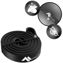 Guma oporowa do ćwiczeń gumy Powerband Czarna