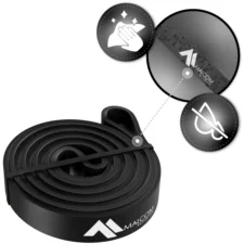 Guma oporowa do ćwiczeń gumy Powerband Czarna