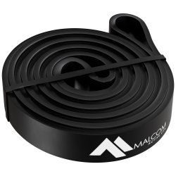 Guma oporowa do ćwiczeń gumy Powerband Czarna