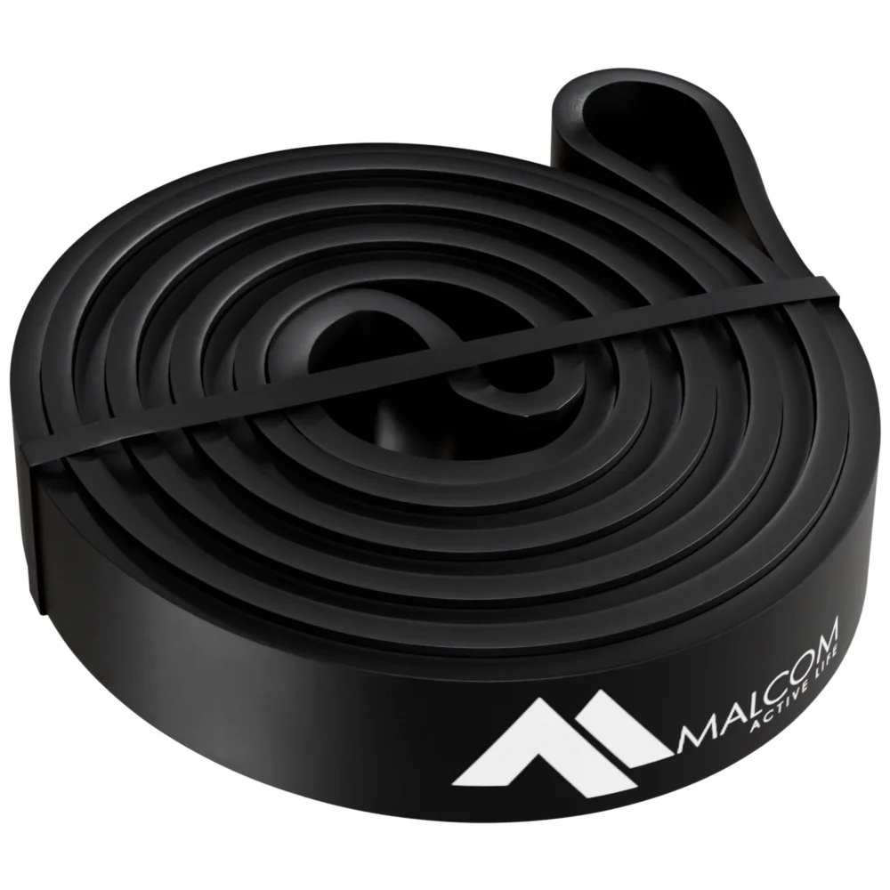 Guma oporowa do ćwiczeń gumy Powerband Czarna