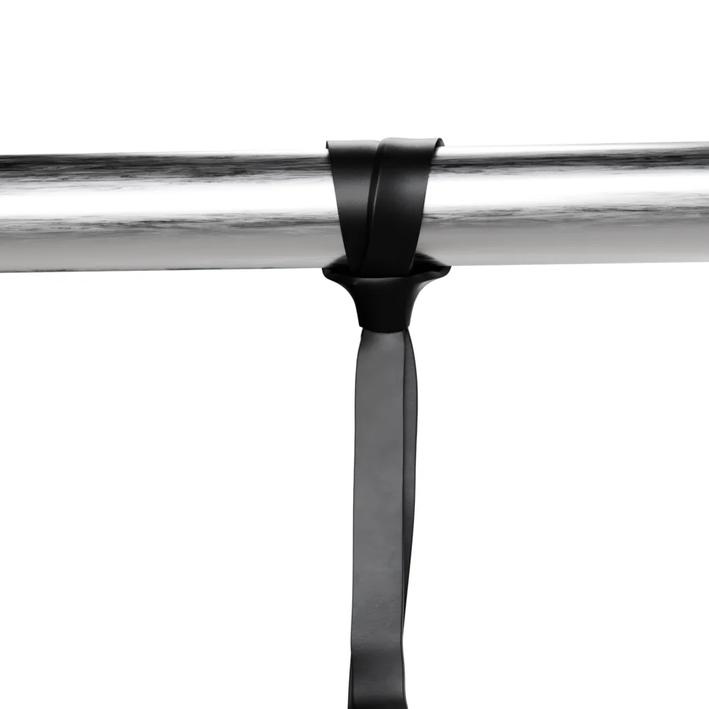 Guma oporowa do ćwiczeń gumy Powerband Czarna