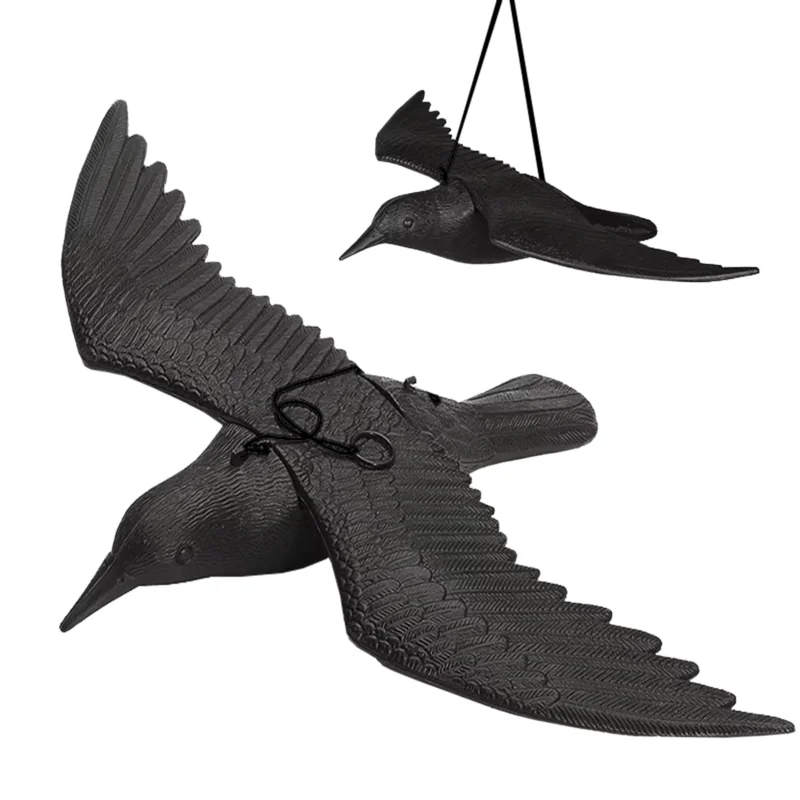 Kruk odstraszacz ptaków, gołębi na balkon, wiszący