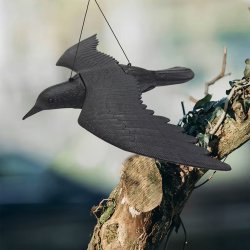 Kruk odstraszacz ptaków wiszący