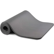 Mata antypoślizgowa do ćwiczeń, fitness lub jogi NBR Szara 183x61x1cm