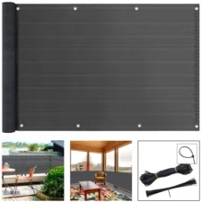 Osłona balkonowa 0,9x7m na taras, balkon 97%