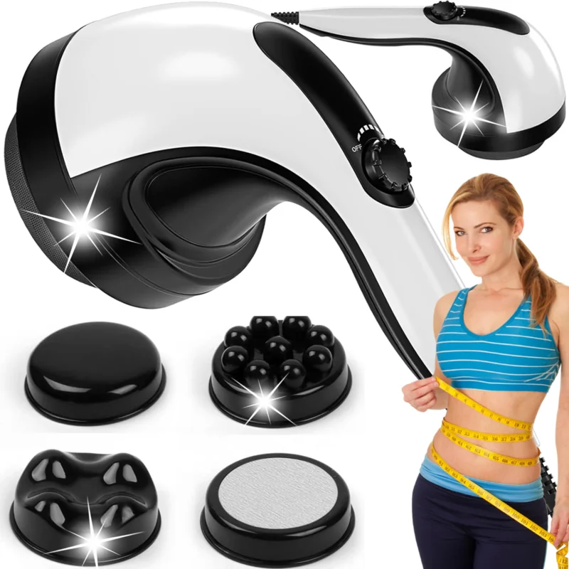 Masażer antycellulitowy do masowania ciała wyszczuplający z podgrzewaniem