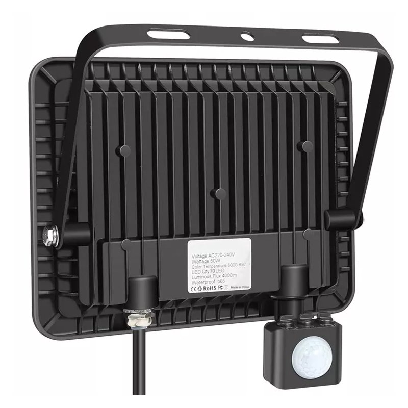 Lampa halogen naświetlacz LED 150W + Czujnik ruchu