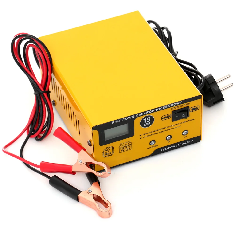 Prostownik mikroprocesorowy 6/12V 10A