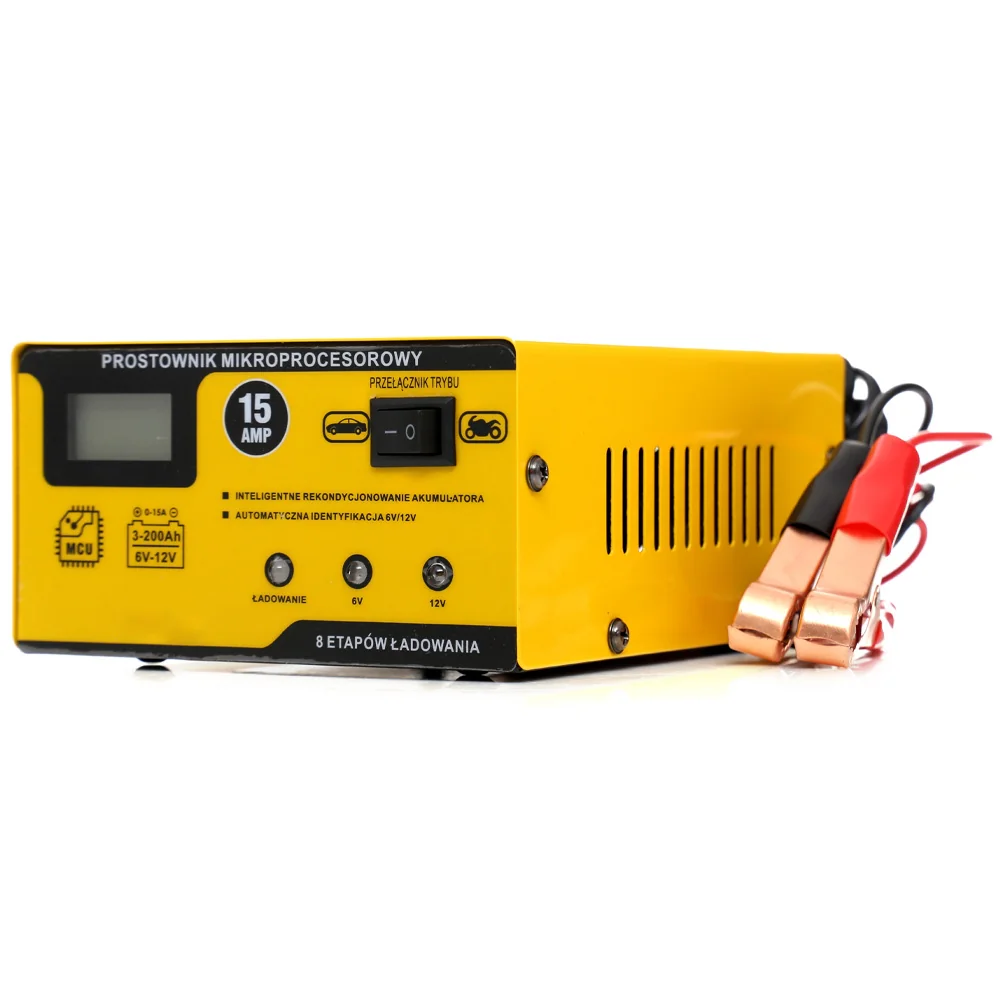 Prostownik mikroprocesorowy 6/12V 10A