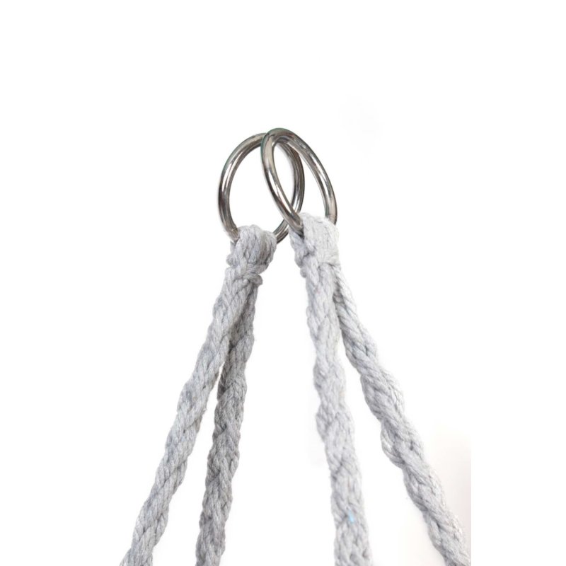 SDH178 Fotel bocianie gniazdo plecione 80cm Grafit