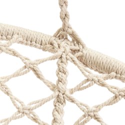 SDH177 Fotel bocianie gniazdo plecione 80cm Ecru