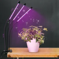 Lampa UV do wzrostu roślin 60LED 6x lampa klips