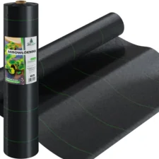 Agrowłóknina wiosenna ściółkująca na chwasty czarna 70g/m2 1,1x100m