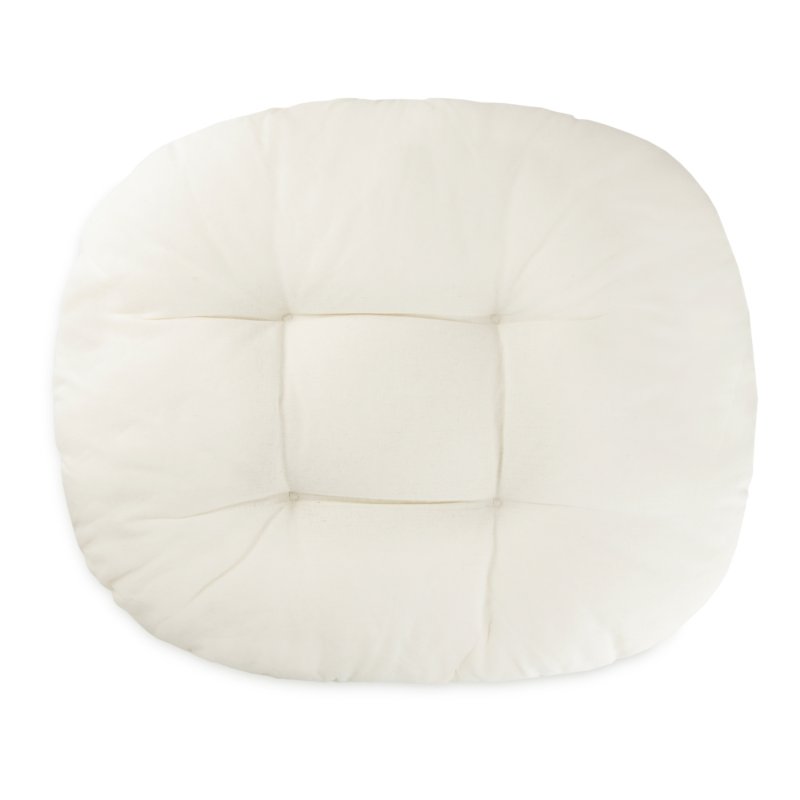 Huśtawka wisząca pleciona 80cm + Poduszki Ecru