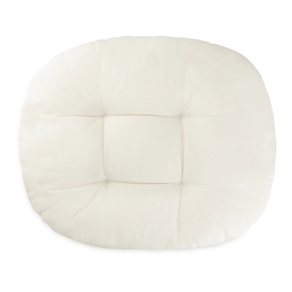 Huśtawka wisząca pleciona BOHO Ecru + Poduszka