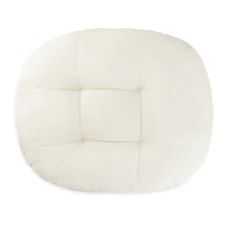 Huśtawka wisząca pleciona BOHO Ecru + Poduszka