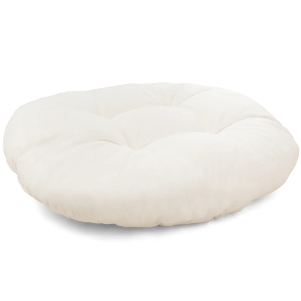 Huśtawka wisząca pleciona BOHO Ecru + Poduszka