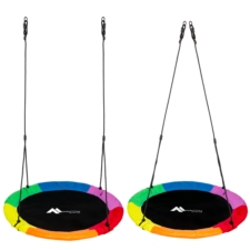 Huśtawka bocianie gniazdo 110cm Kolorowa