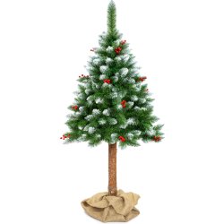 Choinka sztuczna sosna diamentowa na pniu 160cm