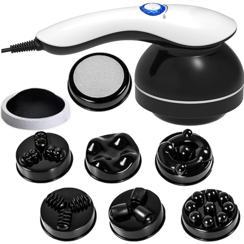 Masażer antycellulitowy do ciała wyszczuplający z podgrzewaniem 8w1