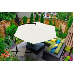 Parasol ogrodowy na wysięgniku 300cm + Pokrowiec