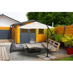 Parasol ogrodowy na wysięgniku 300cm + Pokrowiec