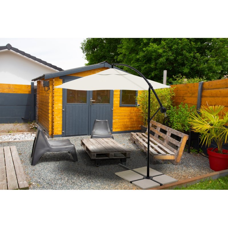 Parasol ogrodowy na wysięgniku 300cm + Pokrowiec