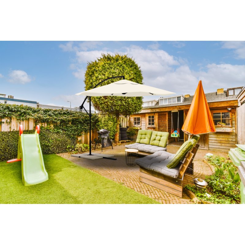 Parasol ogrodowy na wysięgniku 300cm + Pokrowiec