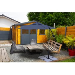 Parasol ogrodowy na wysięgniku 300cm + Pokrowiec