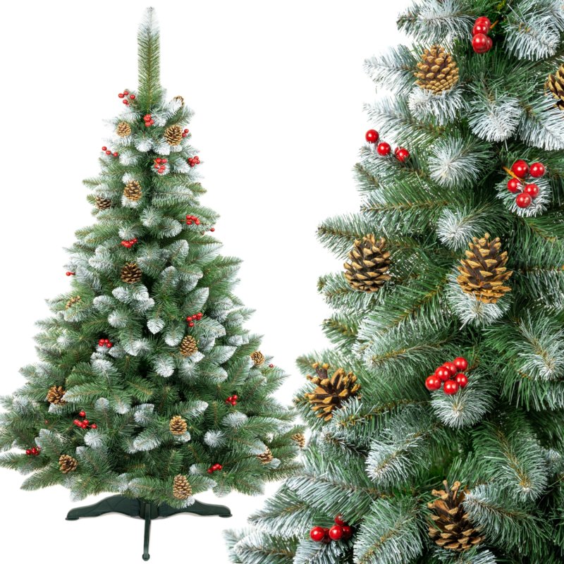 Choinka Sosna diamentowa + Syszki + Jarzębina 2,2m